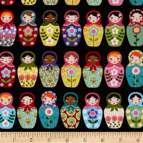 russian doll fabric|More.